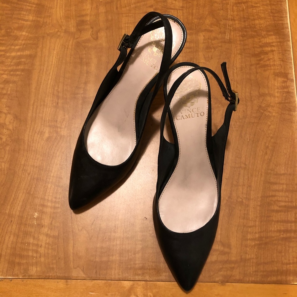 Black Vince Camuto Heels 7.5